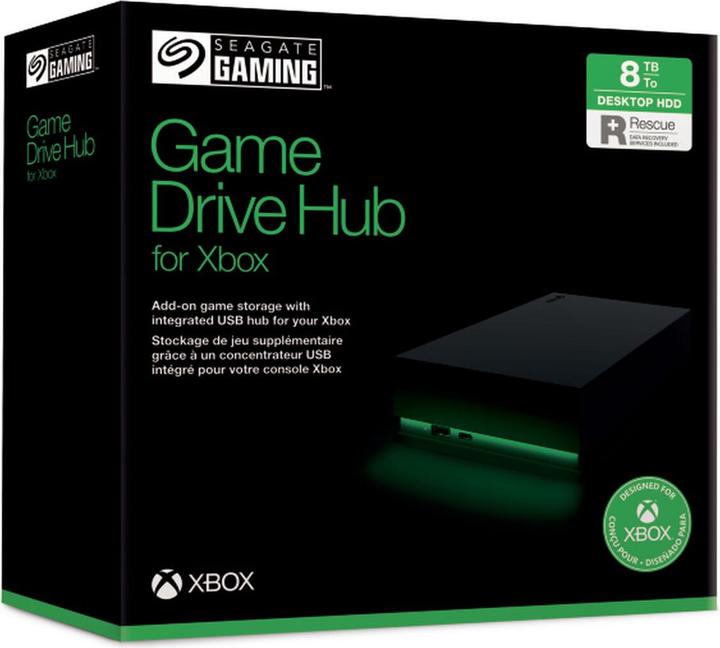 Image du produit Seagate Game Drive Hub for Xbox (8 To)