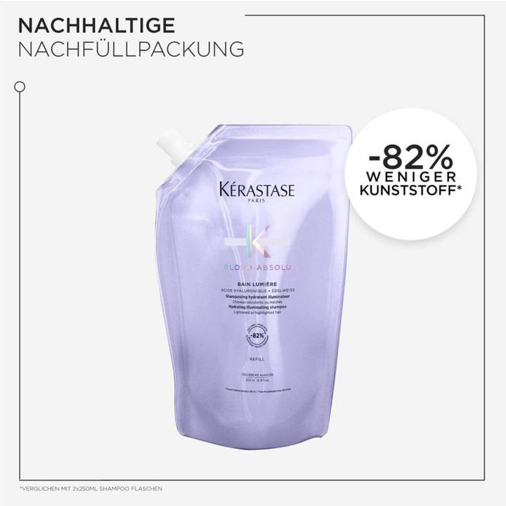 Actual product image Kérastase Blond Absolu refill set (Liquid shampoo, 1000 ml)