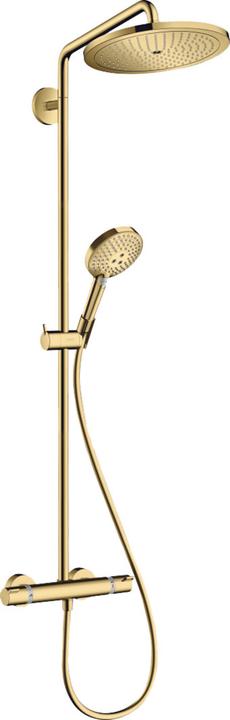 hansgrohe Croma Select S 280 Air 1jet showerpipe (gold)