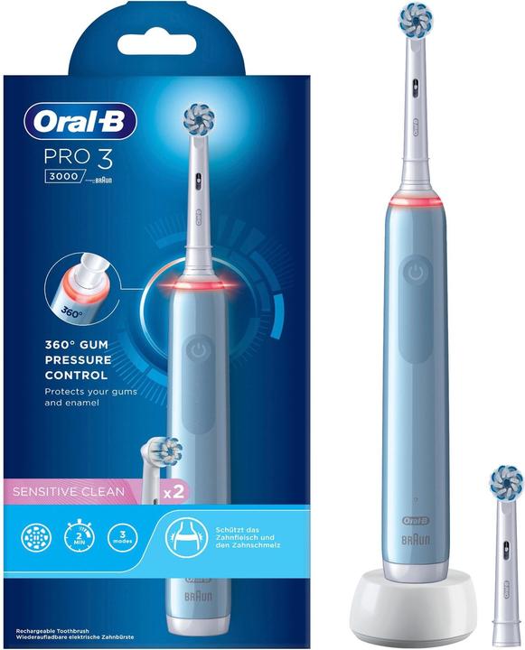 Actual product image Oral-B Pro 3 3000 (Oscillating toothbrush)
