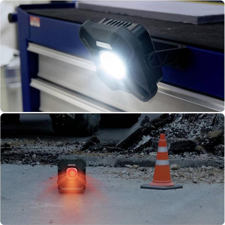 Actual product image Ansmann Arbeitsleuchte WL2000R Akku 2.000 Lumen/5h/IPX4/USB-C (2000 lm)