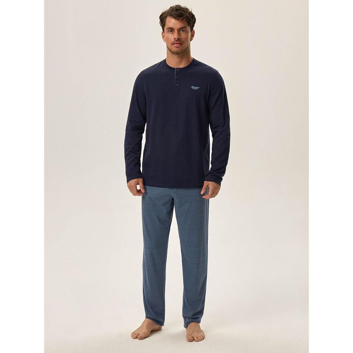 Henderson, Herren, Pyjama, Pyjama, Blau, (M)