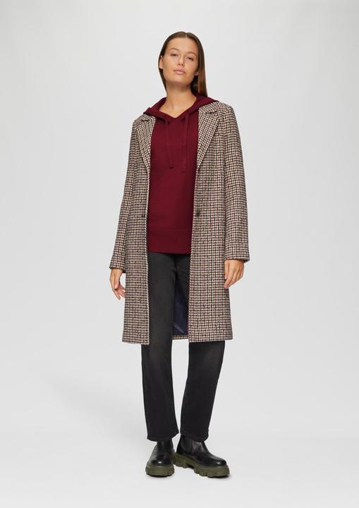 Produktbild s.Oliver Strickpullover Oversized Strickpullover aus Viskosemix (44)