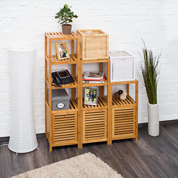 Actual product image Relaxdays Bamboo (36.5 x 33 x 80 cm)