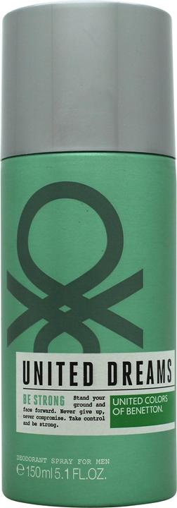 United Colors of Benetton Benetton United Dreams Men Be Strong Deodorant Spray 150ml (Spray, 150 ml)
