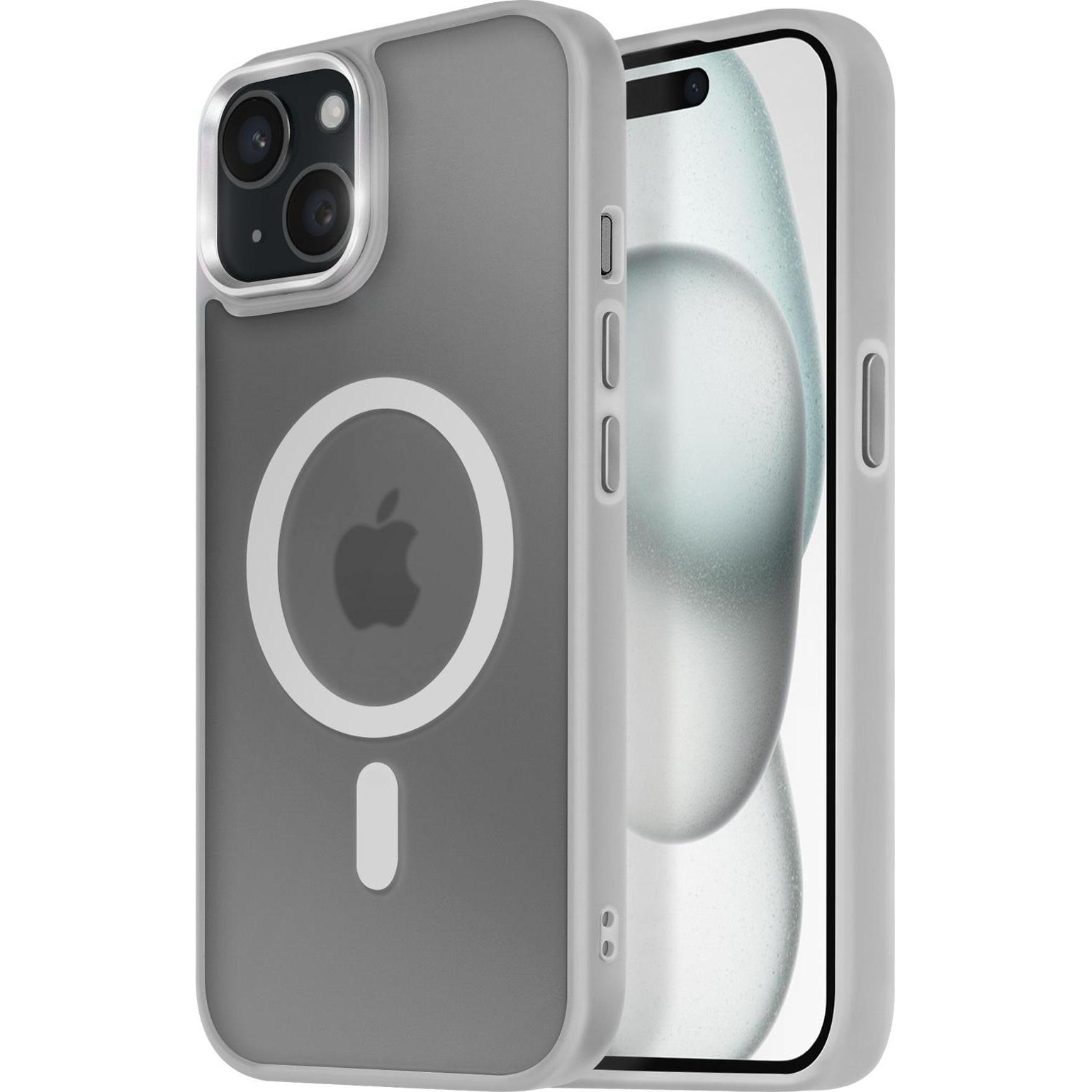 Avizar Frost Color Case (Apple iPhone 14 Plus), Smartphone Hülle, Grau