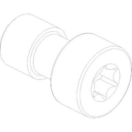 Cubic Skrue für Tavlesammenbyg, Torx 3040-0812, Elektronikzubehör + Gehäuse