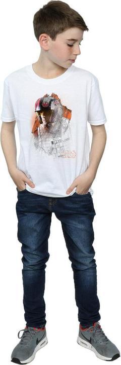 Produktbild Star Wars The Last Jedi Poe Dameron Brushed TShirt Jungen (128)