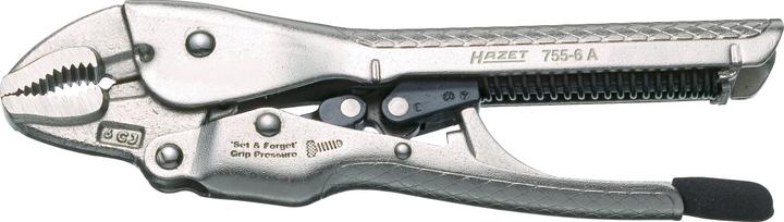 Actual product image HAZET Grip pliers ∙ self-adjusting 755-6A (161 mm)