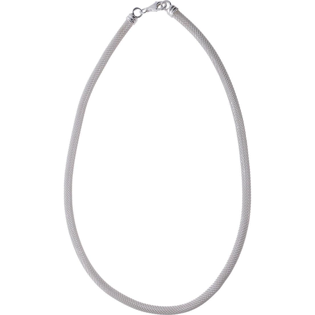 Thumbnail - Luxxos, Halsschmuck, Milanaise Kette 5 mm aus 925 Sterling Silber, (925 Sterling Silber, 45 cm)
