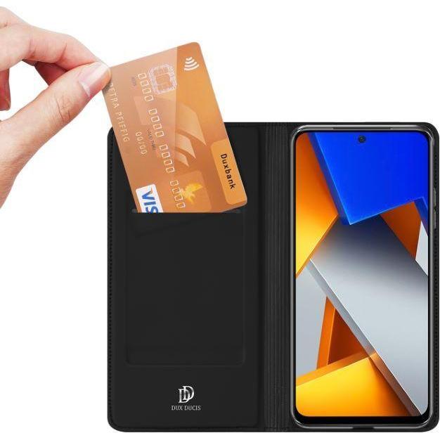 Thumbnail - Dux Ducis Skin Pro Series Bookcover (Xiaomi Poco M4 Pro), Smartphone Hülle, Schwarz