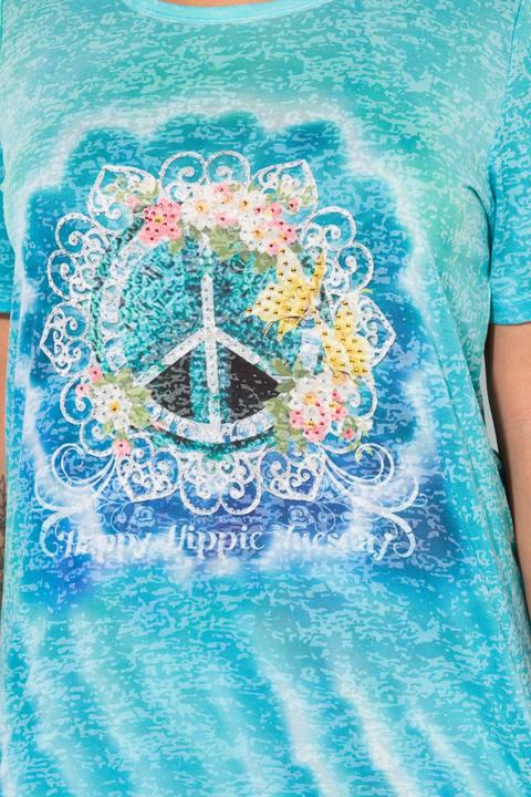 Produktbild Angel of Style T-Shirt, A-Linie, Peace Mandala-Print (44)