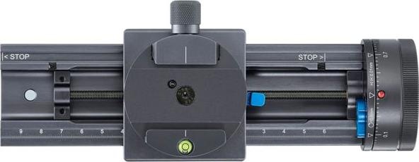 Actual product image Novoflex Castel M adjustment slide with focus wheel (Sleds)