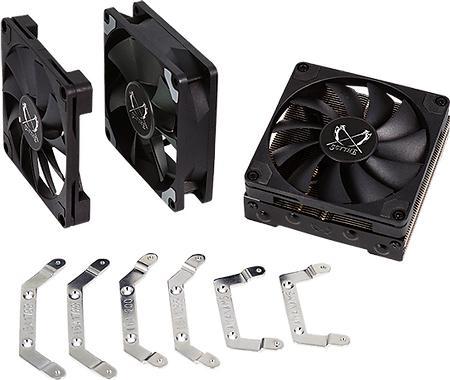 Actual product image Scythe Shuriken 3 (schwarz/silber, 92 mm) (39 mm)