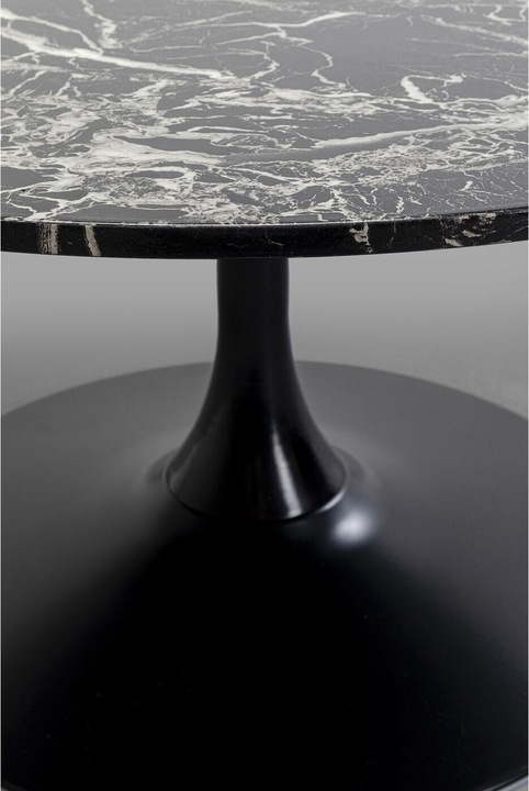 Produktbild Kare Design Couchtisch Schickeria Marmor Schwarz Ø80cm