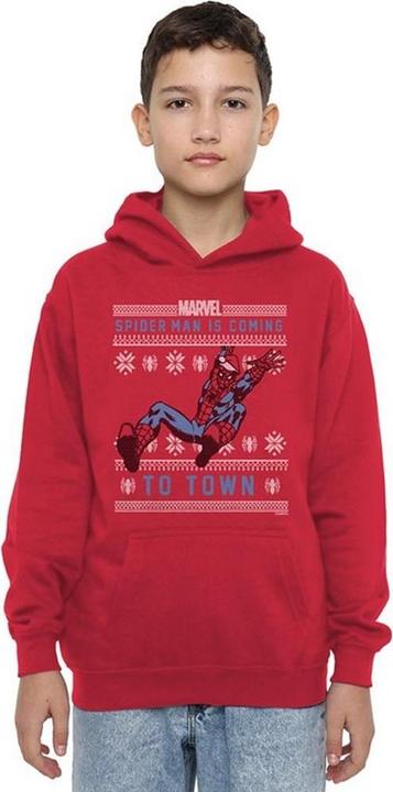 Image du produit Spiderman - Sweat à capuche Noël - Enfant (116)