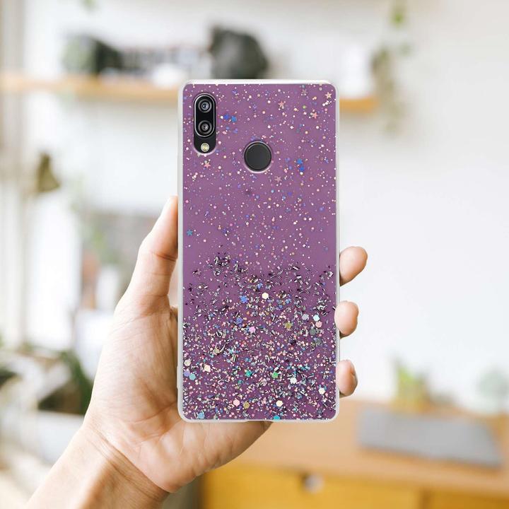 Immagine prodotto Cadorabo Copertura in TPU scintillante (Huawei Nova 3E)