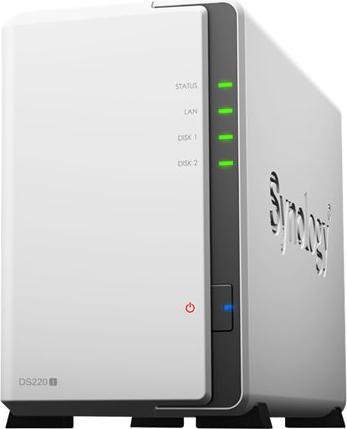 Image du produit Synology DS220j (2 x 8 To, WD Red Plus)