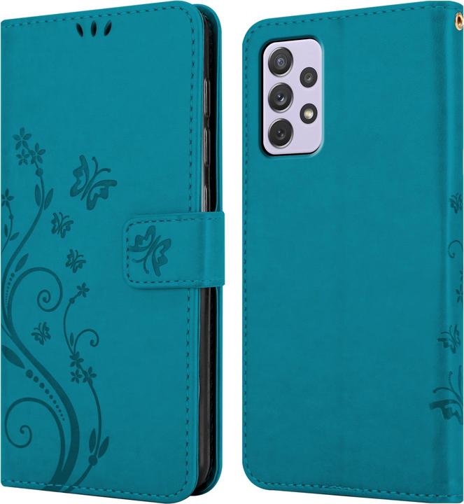 Image du produit Cadorabo Housse Flower Book pour Samsung Galaxy A73 5G (Samsung Galaxy A73 5G)