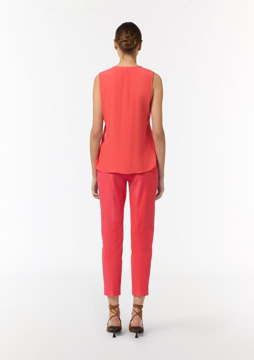 Actual product image Comma Bluse V-Neck-Top aus Crêpe (36)