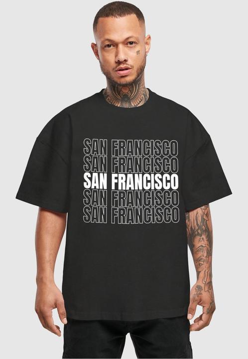 Produktbild Merchcode San Francisco X Ultra Heavy Cotton Box T-Shirt - 112495 (M)