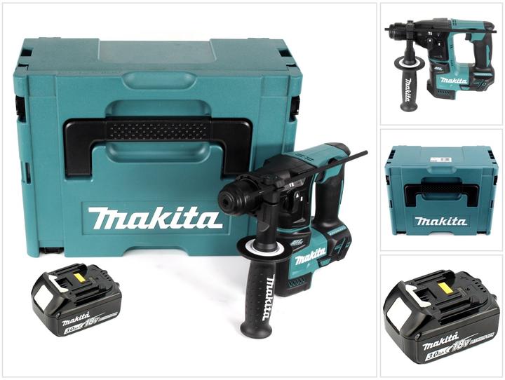 Produktbild Makita DHR 171 F1J Akku Bohrhammer 18V 1,2J Brushless SDS plus + 1x Akku 3,0Ah + Makpac - ohne Ladeg