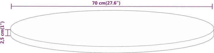 Produktbild VidaXL Honorata (70 x 2,5 cm)