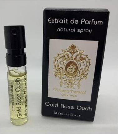 Actual product image Tiziana Terenzi Gold Rose Oudh Extrait De Parfum 1.5ml Luxury Sample (Eau de parfum, 1.50 ml)