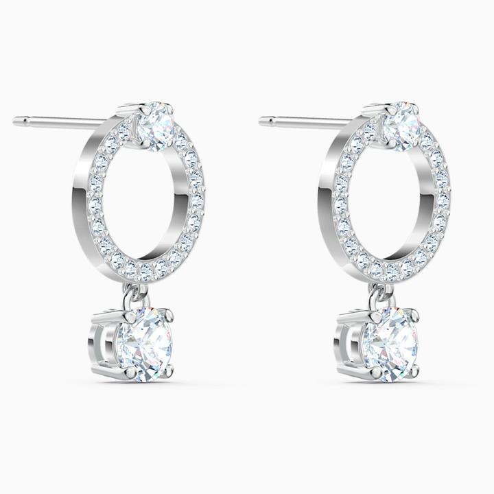 Actual product image Swarovski Attract Circle stud earrings (Metal)
