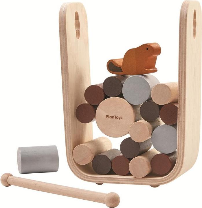 Produktbild Plantoys Timber Tumble (1 - 4 Spieler)