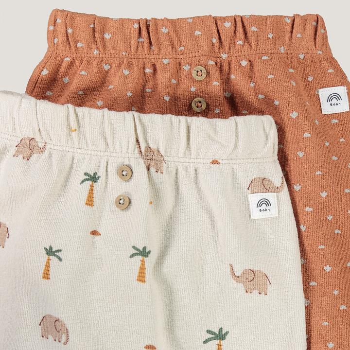 Produktbild La Redoute Collections 2er-Pack bedruckte Pluderhosen (60)