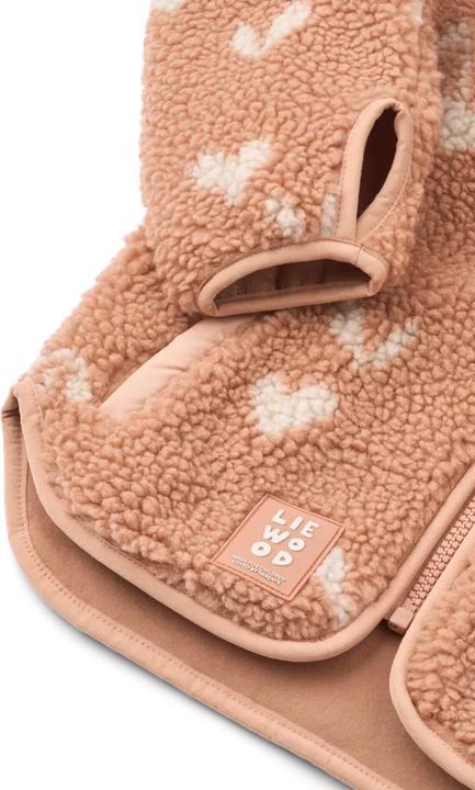 Actual product image Liewood Jacke Nolan Sweathearts Pale Tuscany (122)