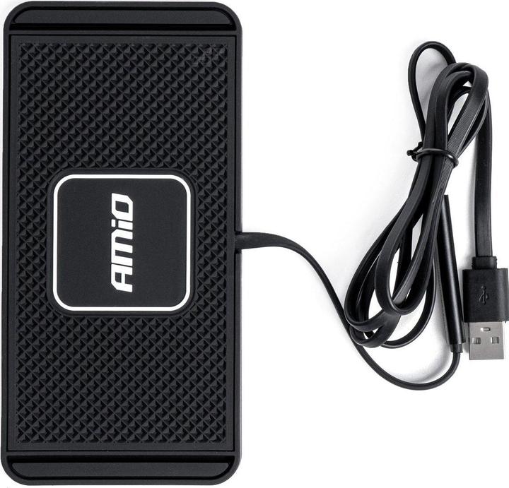 Produktbild Amio Kabelloses Induktions-Autoladegerät 15 W -03144