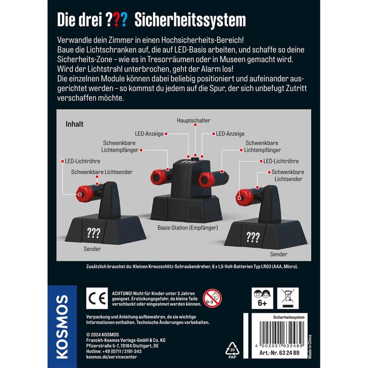 Actual product image Kosmos Die Drei??? - Sicherheitssystem