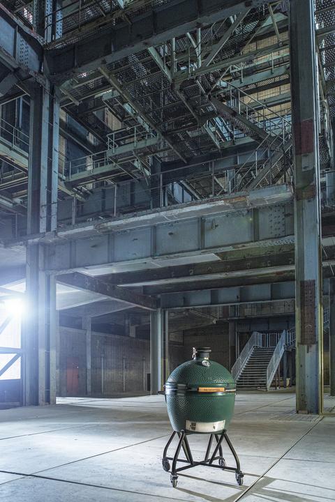 Actual product image Big Green Egg Nest intEGGrated Handler size XL