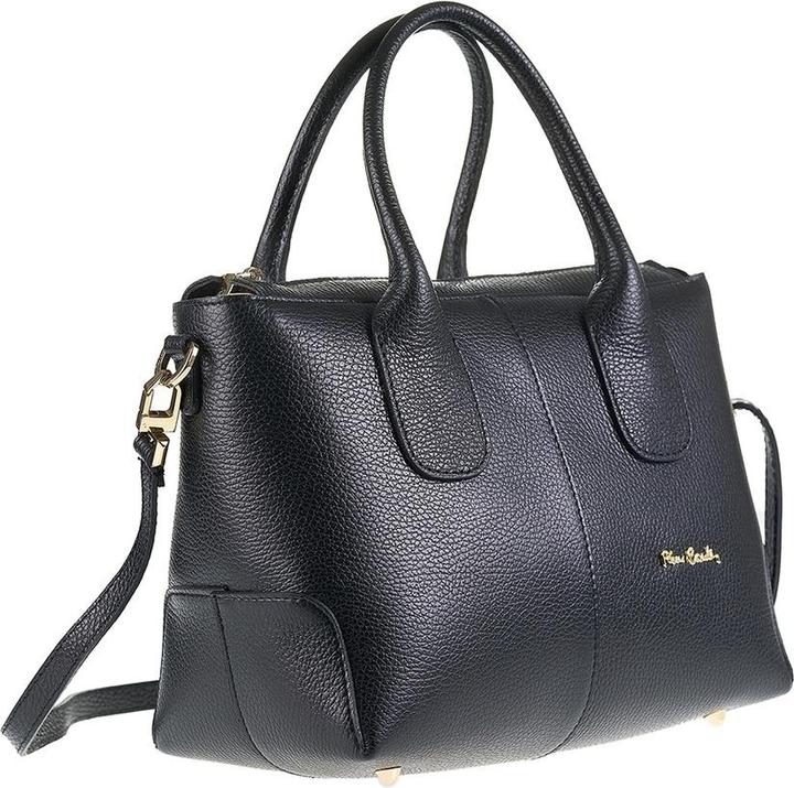 Actual product image Pierre Cardin Handtasche Damen Made In Italy - Modell Silvana Elite - 100% Leder - 22.0 X 15.0 X 10.0 Cm
