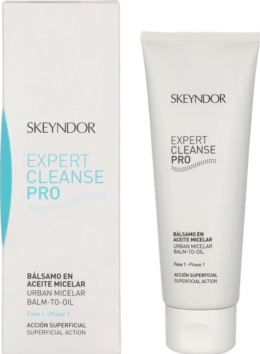 Skeyndor Expert Cleanse Pro Urban Micellar Balm-To-Oil (Cleansing oil, 125 ml)