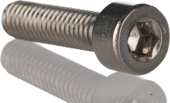 Produktbild RS PRO Schrauben Zylinderkopf A4 M4 10mm (50 Schrauben pro Stück)