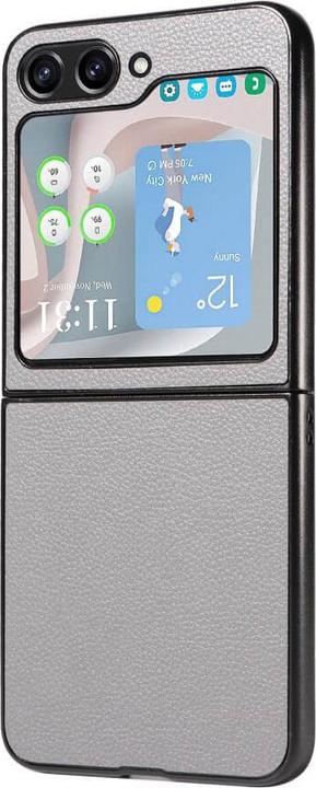 Image du produit Cover-Discount Galaxy Z Flip5 - Housse de protection hybride grise (Samsung Galaxy Z Flip5)