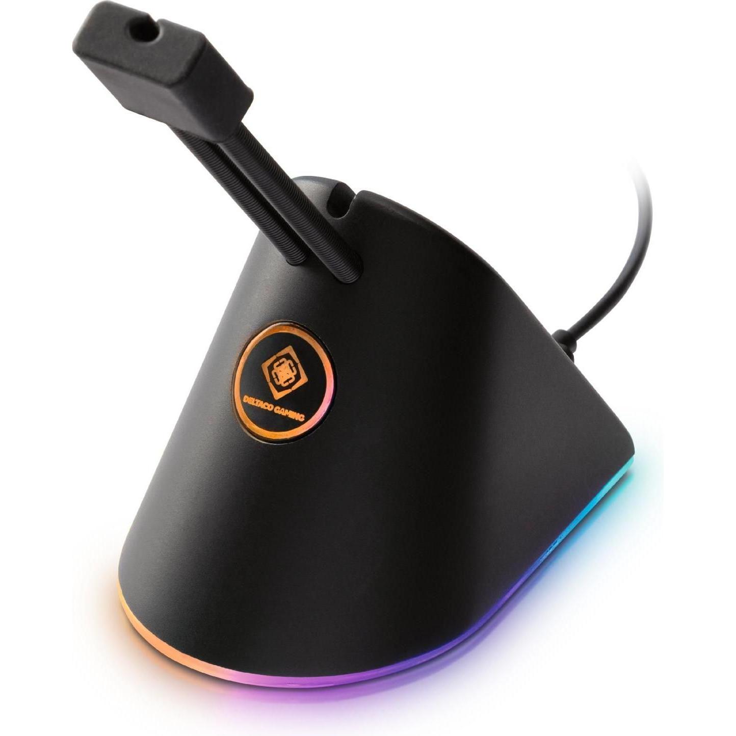 Deltaco Gaming GAM-044-RGB, Maus + Tastatur Zubehör, Schwarz