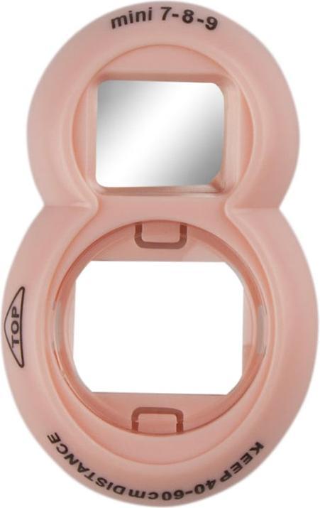 Produktbild JTI Selfie-Objektiv mit Spiegel, Instax Mini 7s/8/8+/9 - Hellrosa