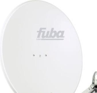 Fuba DAA 650 W - 10,75 - 12,75 GHz - Wit - Aluminium - 65 cm (Parabolische antenne, DAB/DAB+, DVB-S / -S2)