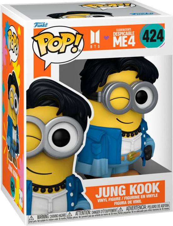 Actual product image Funko Despicable Me 4 Jung Kook Minion