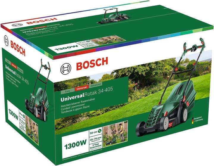 Actual product image Bosch Home & Garden UniversalRotak 34-405 (Electrical connection)