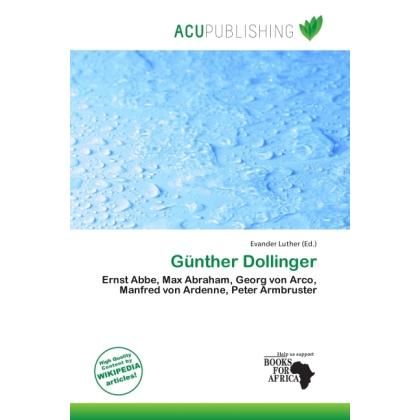 Günther Dollinger, Fachbücher von Günther Dollinger