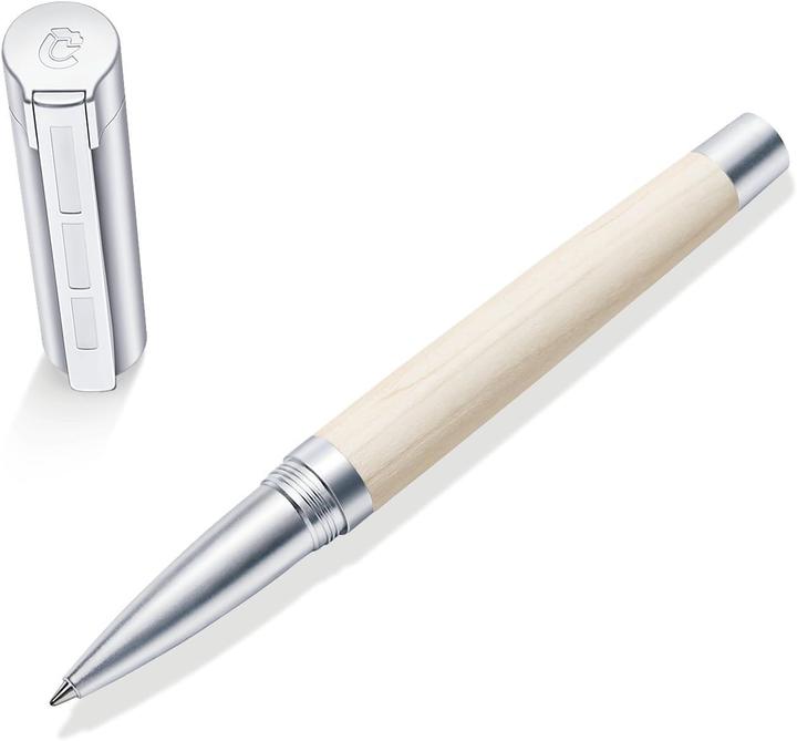 Actual product image Staedtler PREMIUM Lignum rollerball pen wood maple (Black, Maple, 1x)