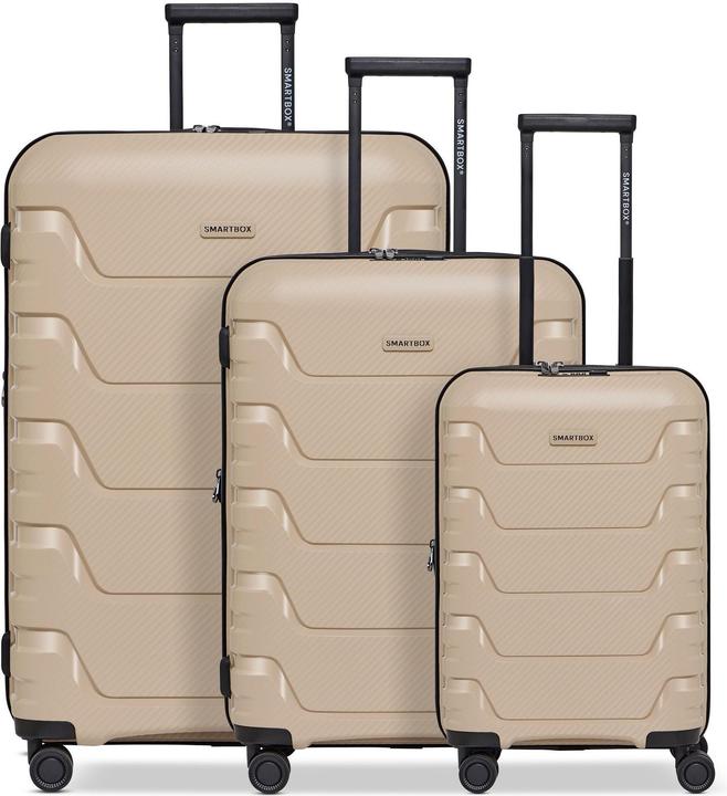 Image du produit Smartbox Edition 01 4 Rollen Kofferset 3-teilig mit Dehnfalte (233 l)