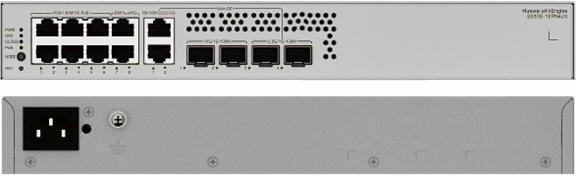 Actual product image Huawei Data Communication S310S S310S-10PN4JX S310S-10PN4JX 8x10/100/1000BASE-T ports 6xPoE+ 2x10/10 (10 Ports)