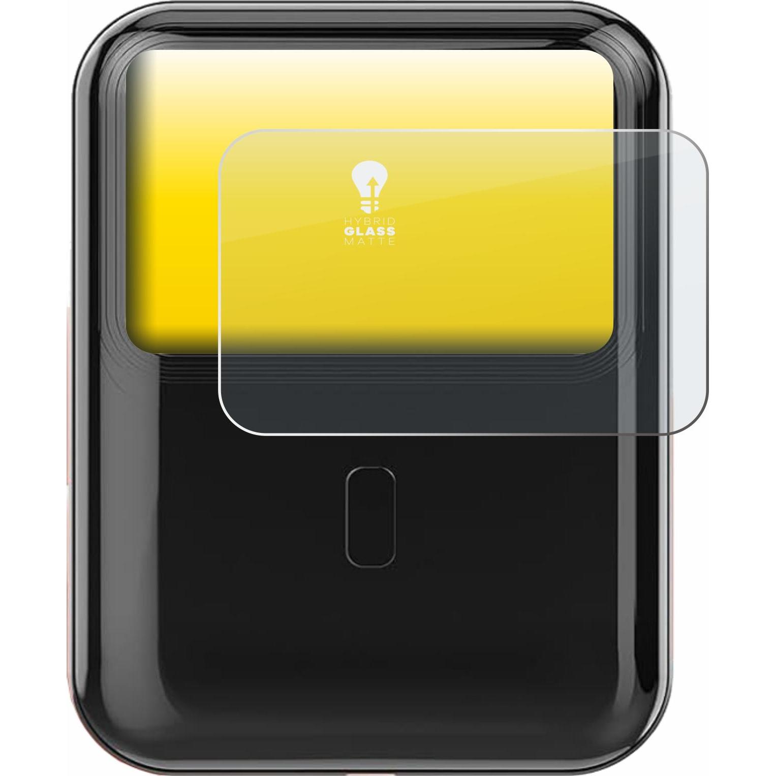 upscreen Schutzglas Schutzfolie Displayschutz Display Schutz Glas Folie matt, Powerbank, Grau
