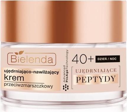 Actual product image Bielenda BIELENDA Ujędrniające Peptydy ujędrniająco-nawilżający krem przeciwzmarszczkowy 40+ dzień/noc 50ml (50 ml)